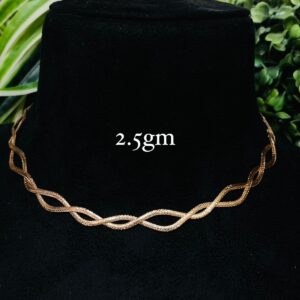 Infinity Twist Gold Chain