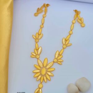 Designer Gold Necklace Set (19.130 gm)