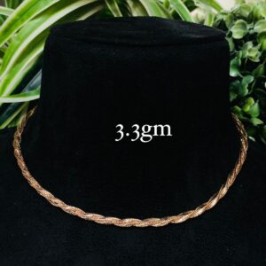 Classic Twisted Gold Chain