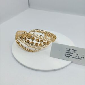 Designer Gold Kada (12.270 gm)