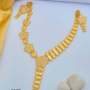 Designer Gold Necklace Set (18.170 gm)