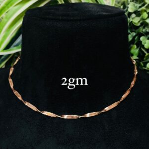 Elegant Twisted Gold Chain