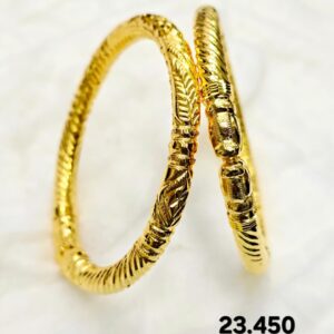 Classic Pattern Gold Bangles