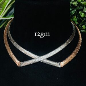 Dual Tone Designer Gold Necklace