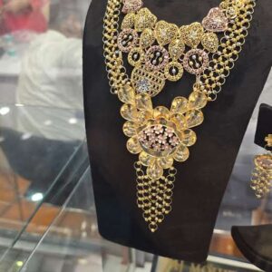 Gold Designer Bridal Necklace