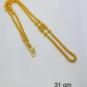 Gold Traditional Long Chain – 31 gm