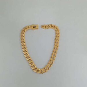 Gold Cuban Link Bracelet