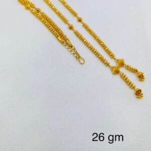 Gold Traditional Long Chain – 26 gm