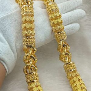 Gold Super Holo Heavy Designer Chain – 150 gm