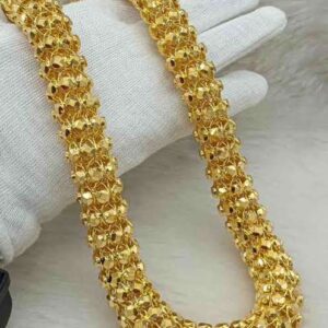 Gold Super Holo Heavy Designer Chain – 120 gm