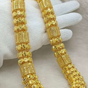 Gold Super Holo Heavy Designer Chain – 110 gm