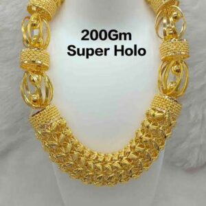 Gold Super Holo Royal Designer Chain – 200 gm