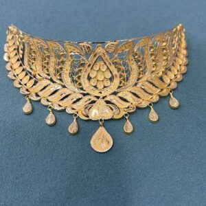 Peacock Heritage Gold Choker