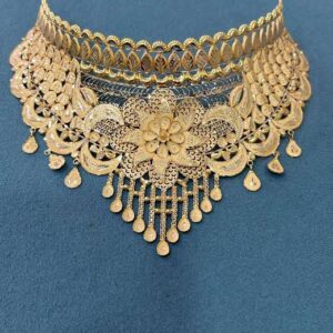 Traditional Filigree Gold Choker