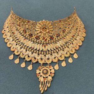 Heritage Filigree Gold Choker