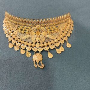 Floral Heritage Gold Choker