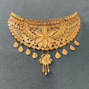 Antique Floral Bridal Choker