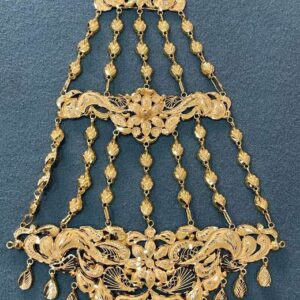 Ethnic Gold Hanging Matha Patti