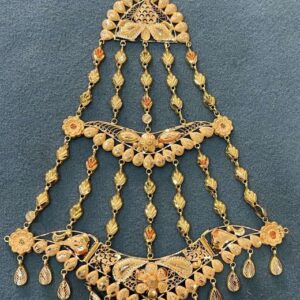 Peacock Motif Traditional Matha Patti