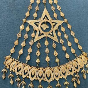 Star Pattern Bridal Sheesh Patti