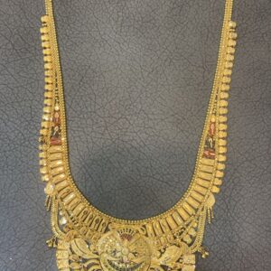 Heavy Crescent Bridal Choker Set