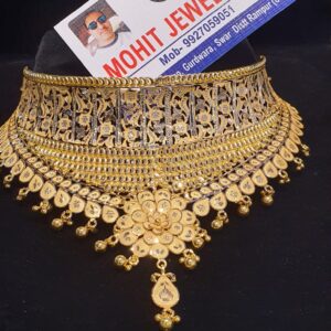 Classic Broad Gold Choker