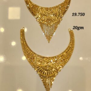 Classic Temple Drop Choker Set