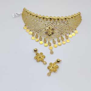 Grand Layered Crescent Bridal Necklace