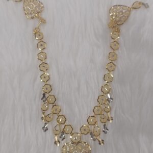 Heart Motif Gold Necklace