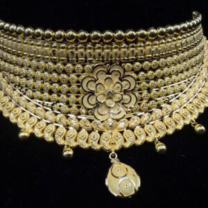 Gold Necklace Choker