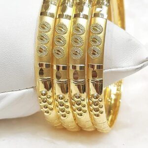 Traditional Gold Bangle Set