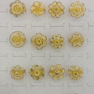 2gm Floral Turkey Ring Collection