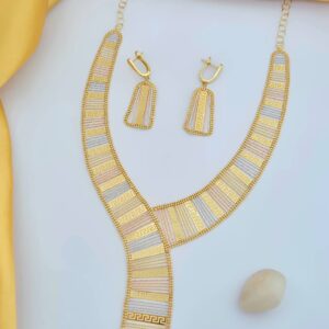 Asymmetrical Band Gold Set