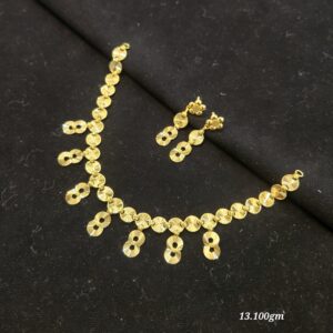 Classic Coin Drop Necklace Set